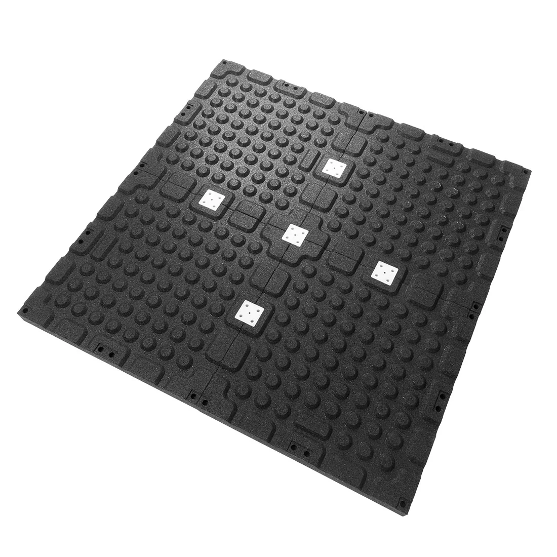Acoustic 50mm Rubber Gym Tile - 500mm x 500mm - Image 6