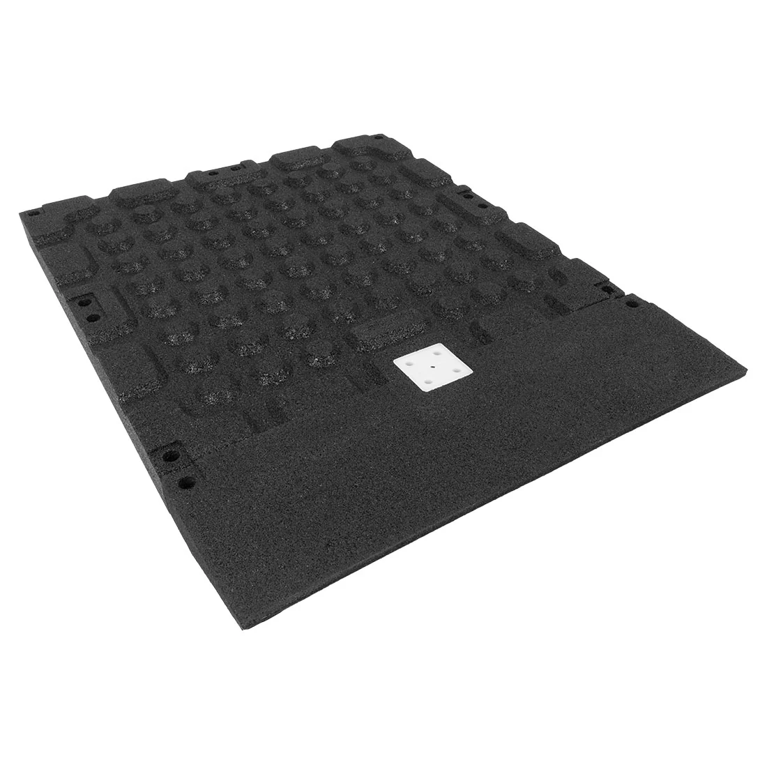 Acoustic Rubber Gym Tile - Edge / Ramp - Image 4