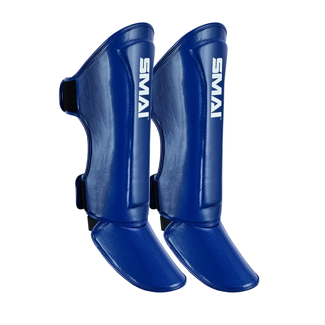 Essentials Muay Thai Shin Guards Kids - Blue - Image 3