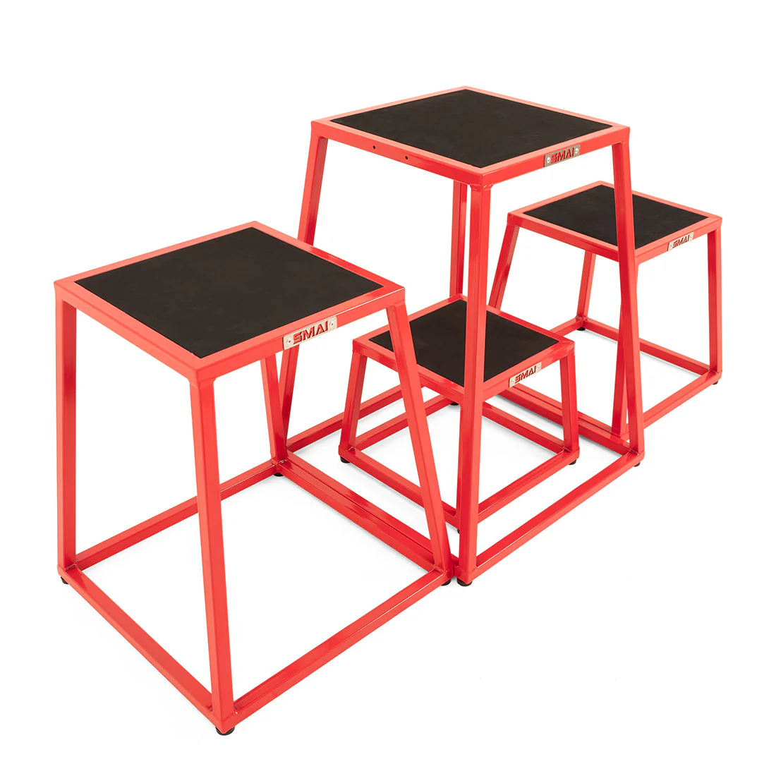 Steel Plyo Box Set - 4 Pack Stackable - Image 8