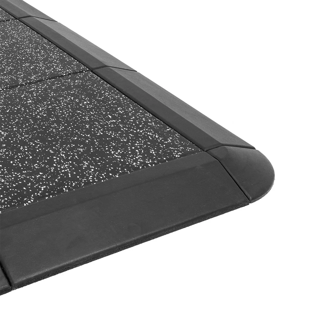Weight Lifting Platform - Acoustic Rubber White Fleck 50mm - Image 9